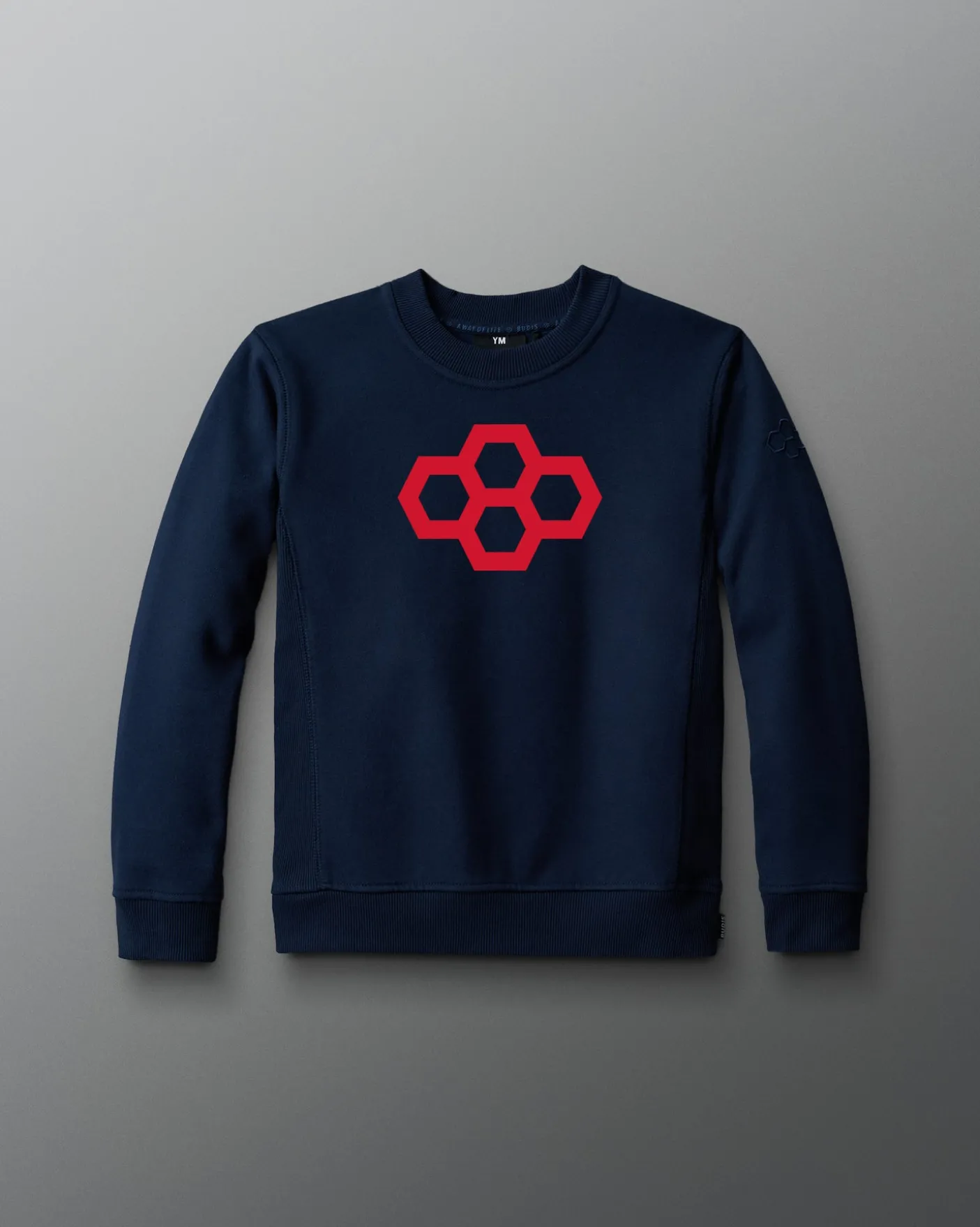 Big Hex Youth Crewneck