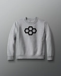 Big Hex Youth Crewneck