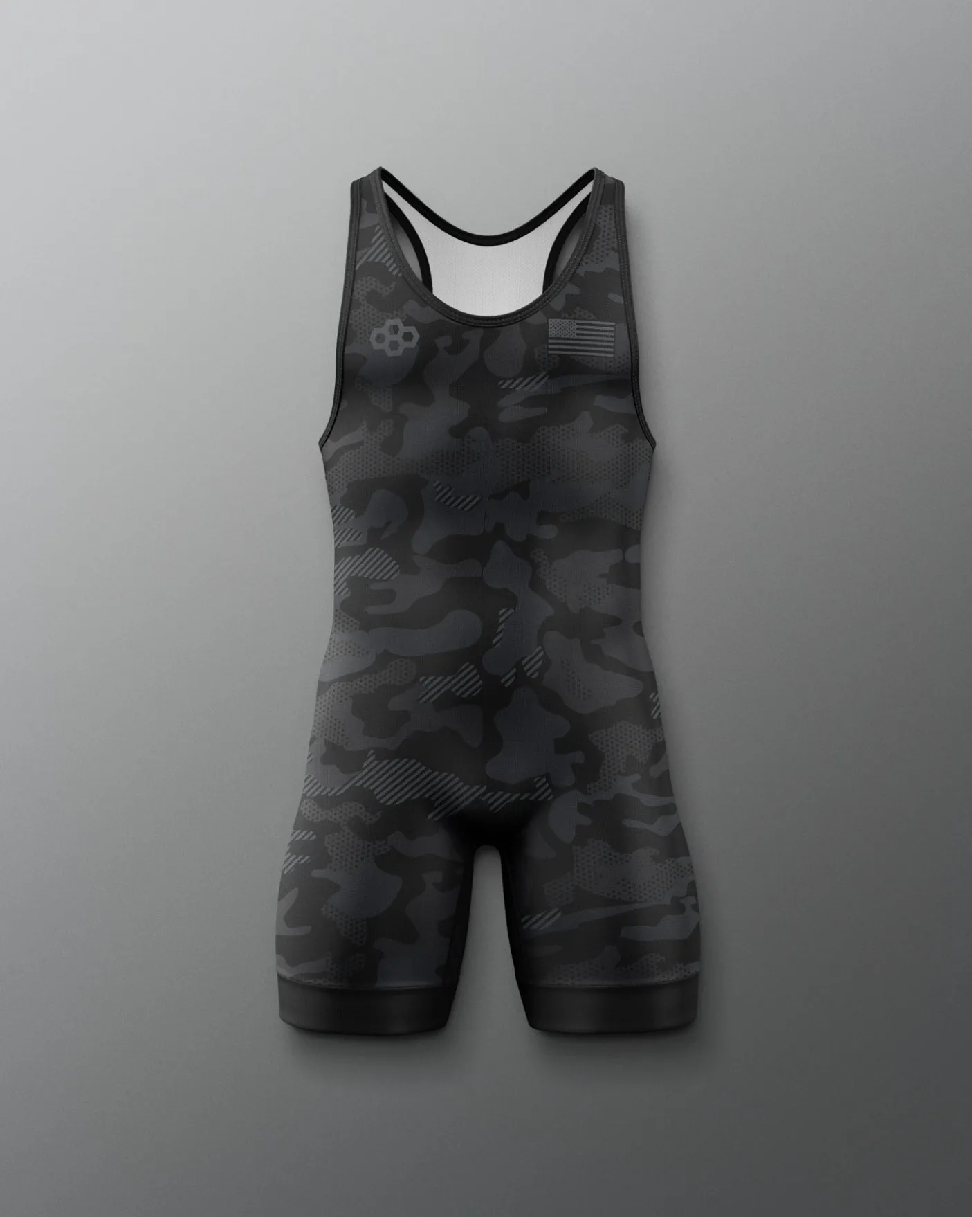 Camo Boy's Elite Singlet