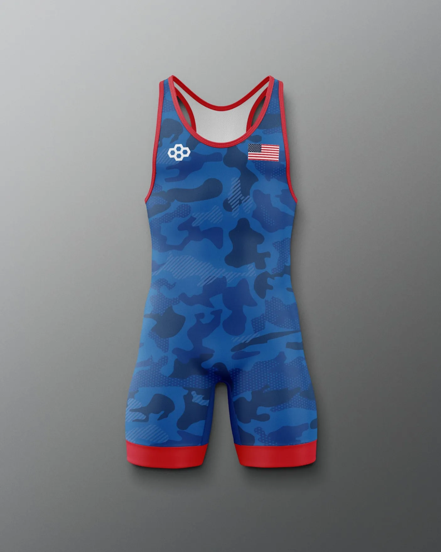 Camo Boy's Elite Singlet
