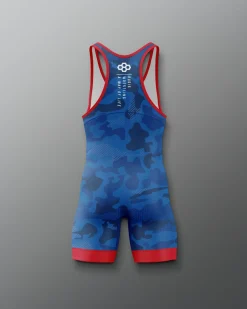 Camo Boy's Elite Singlet