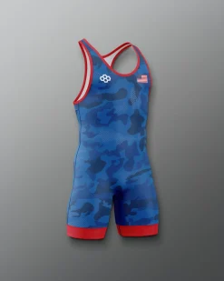 Camo Boy's Elite Singlet