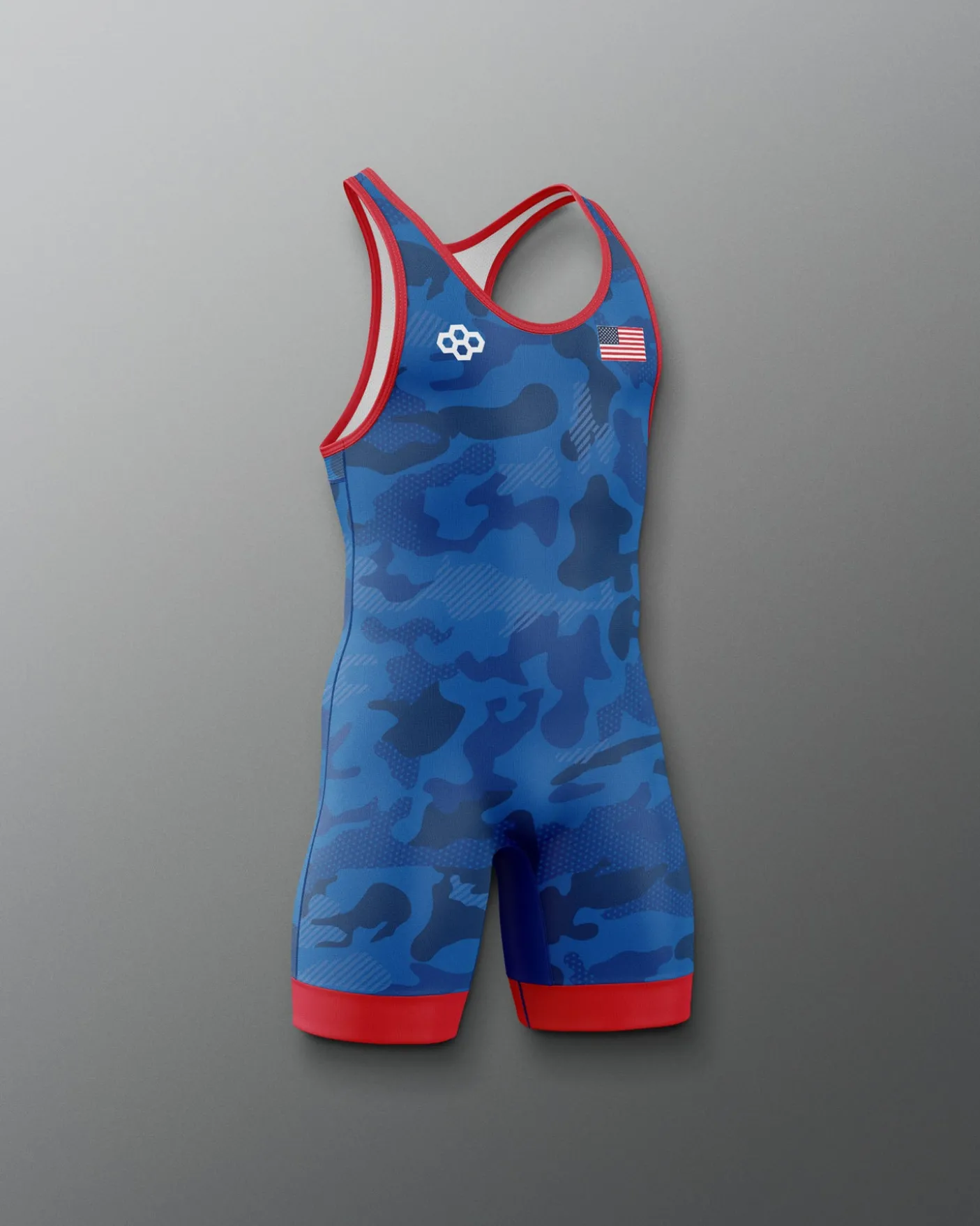 Camo Boy's Elite Singlet