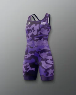 Camo Girl's Elite Singlet
