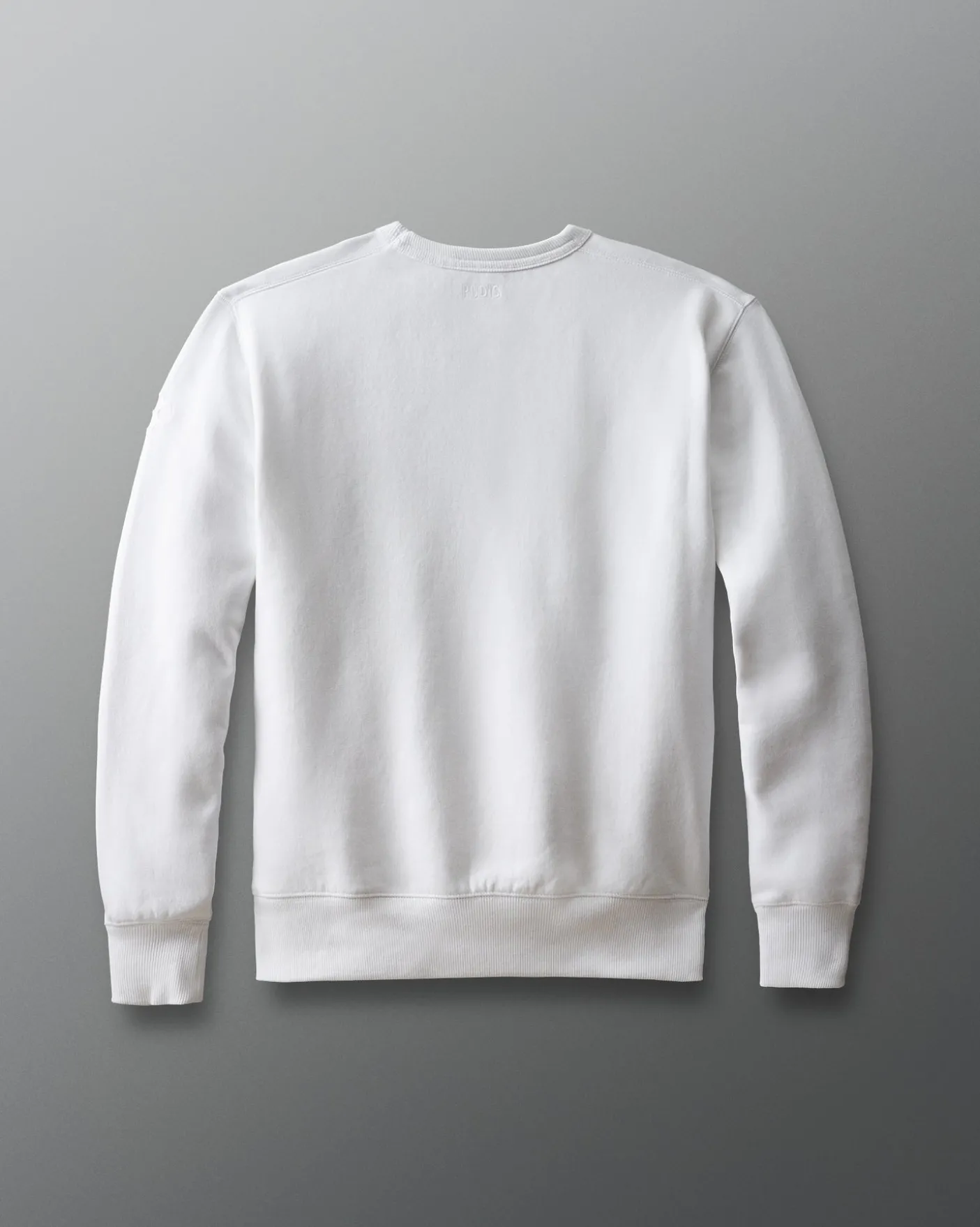 Comfort Fleece Crewneck - White