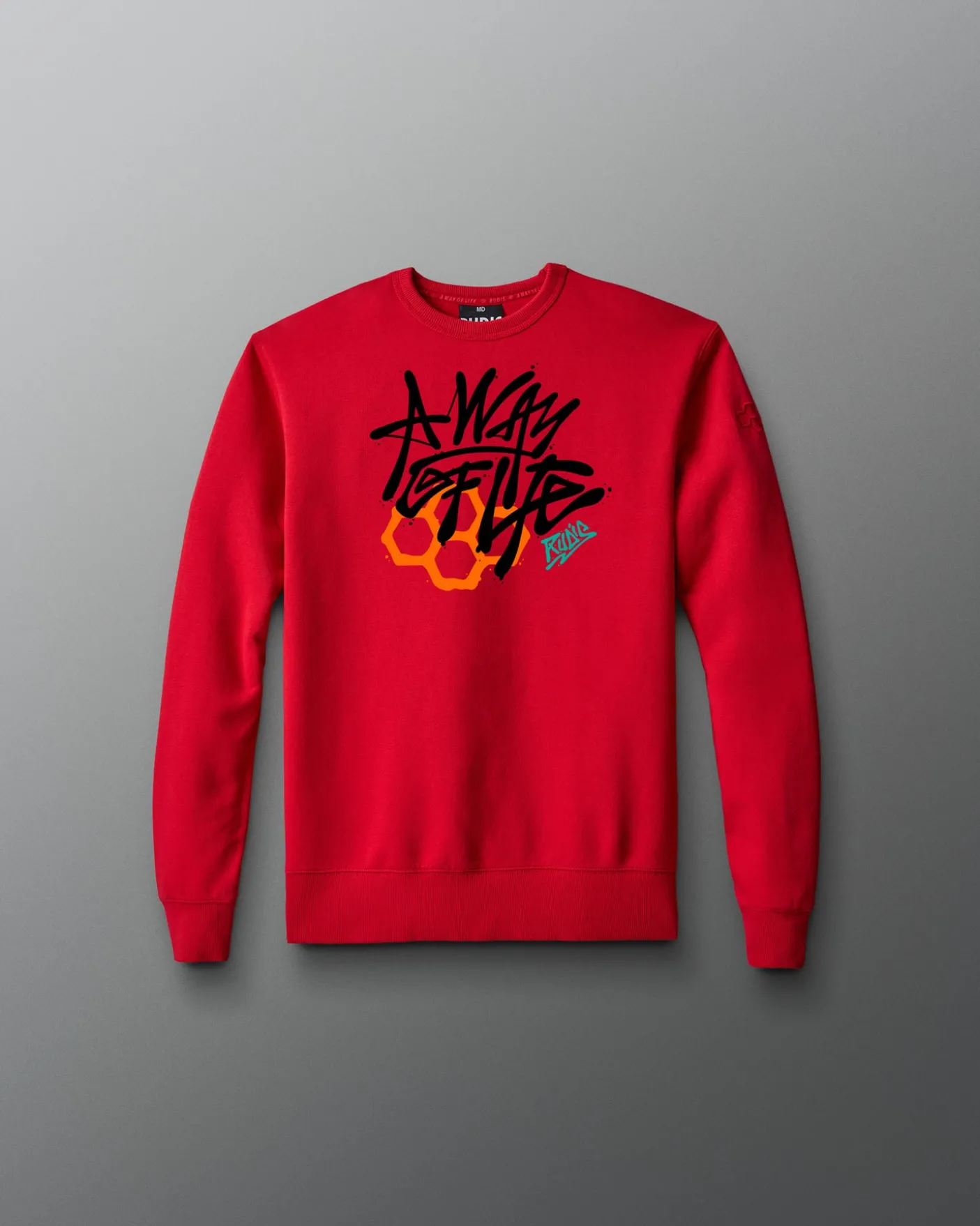 Graffiti Motto Youth Crewneck