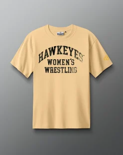 Hawkeyes Women's Vintage Arch Heavyweight T-Shirt