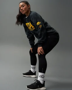 Iowa Women's Wrestling Tie-Dye Crewneck