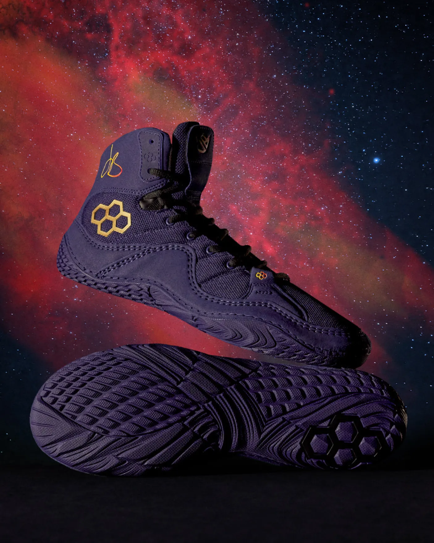 JB1 Adult Wrestling Shoes - Stardust
