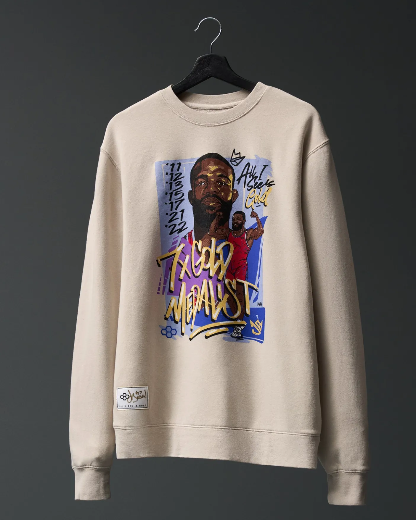 JB "ENVISIONED" Autographed and Numbered Limited Edition Artist Crewneck