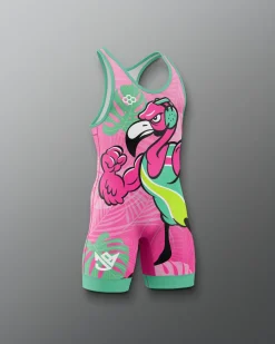 JB Pink Flamingo Youth Elite 2.0 Singlet