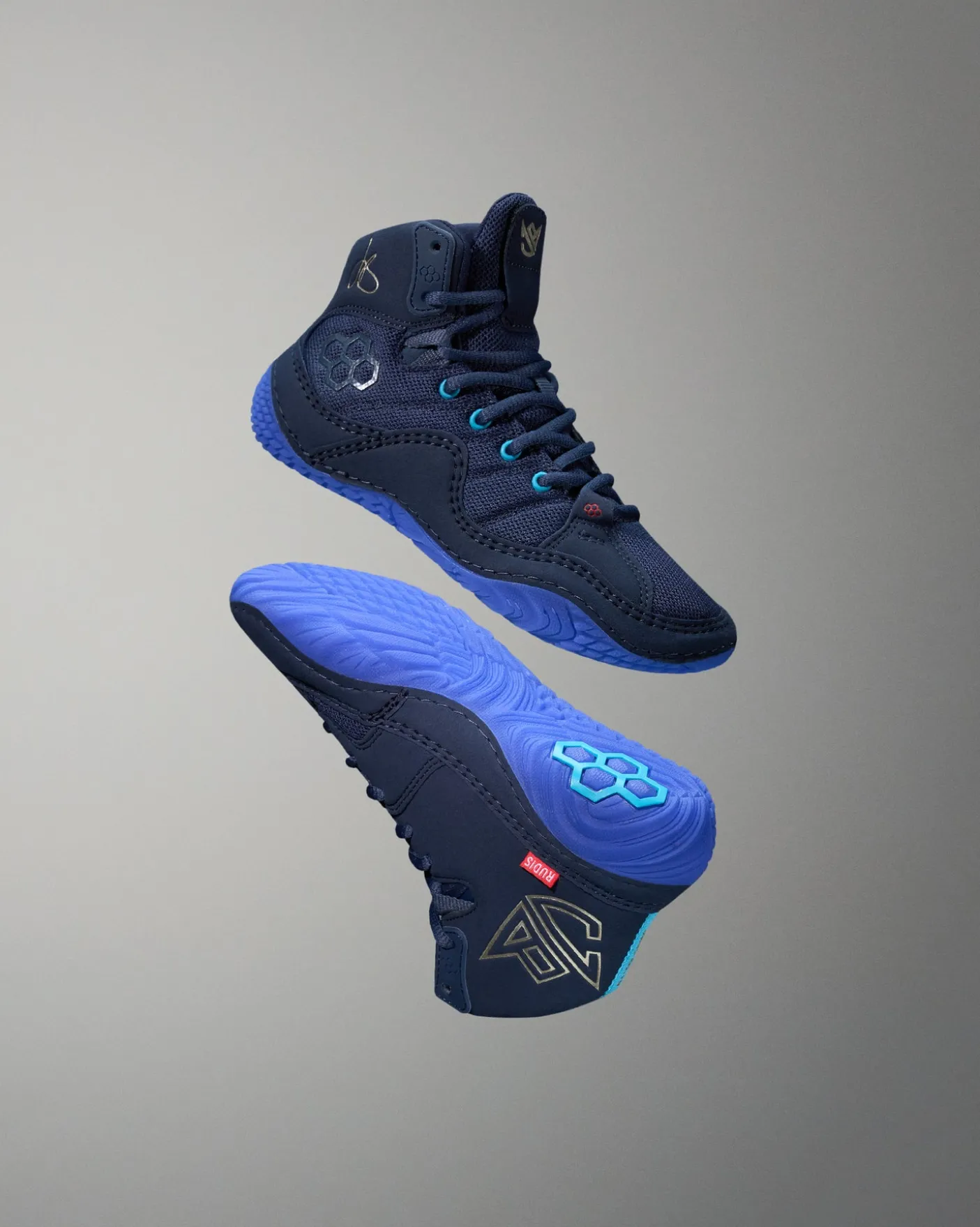 JB1 Youth Wrestling Shoes - Electric Blue
