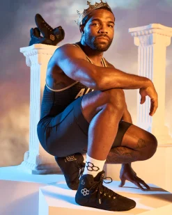 JB1 Youth Wrestling Shoes - ALLISEEISGOLD