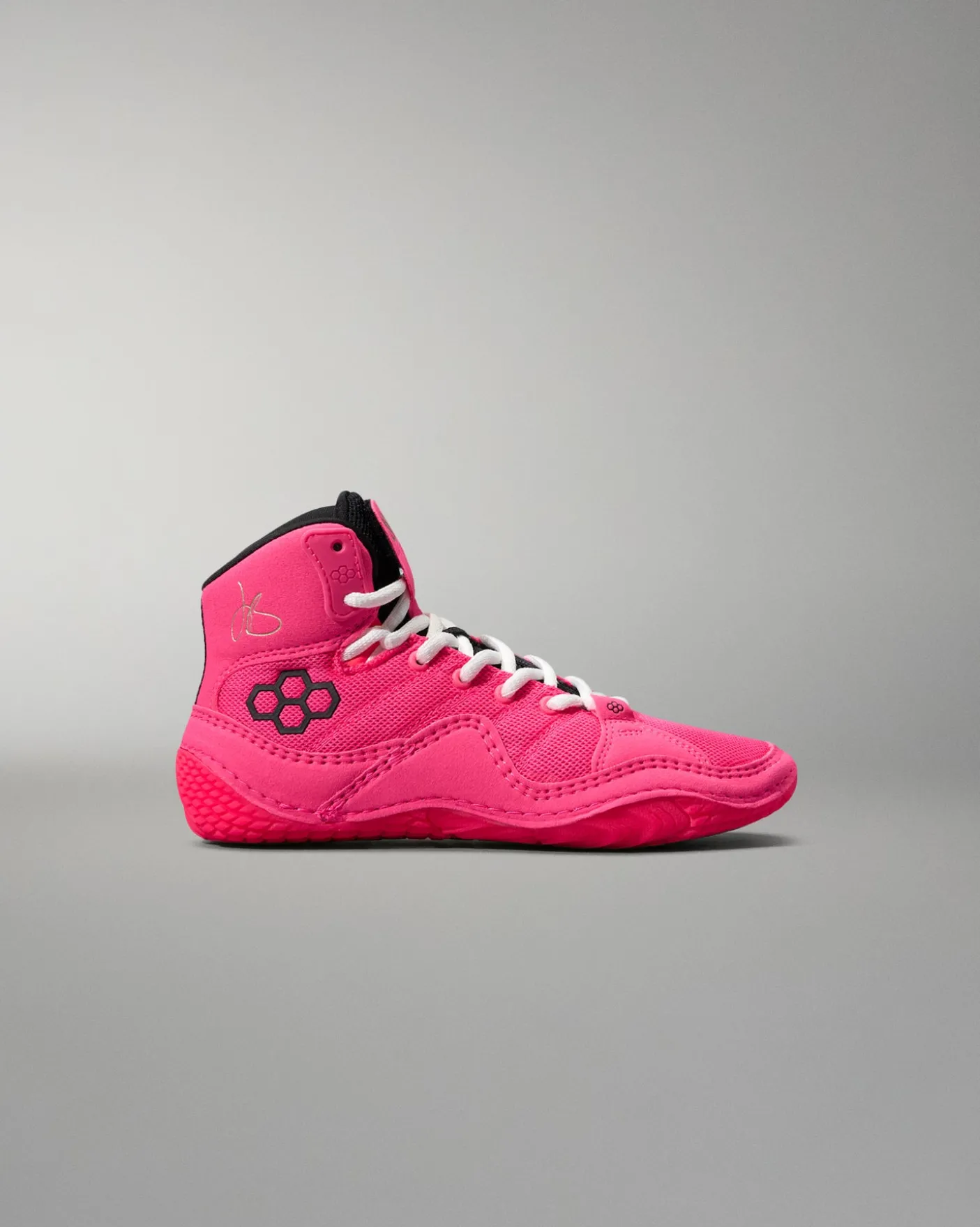 JB1 Youth Wrestling Shoes - Flamingo Pink
