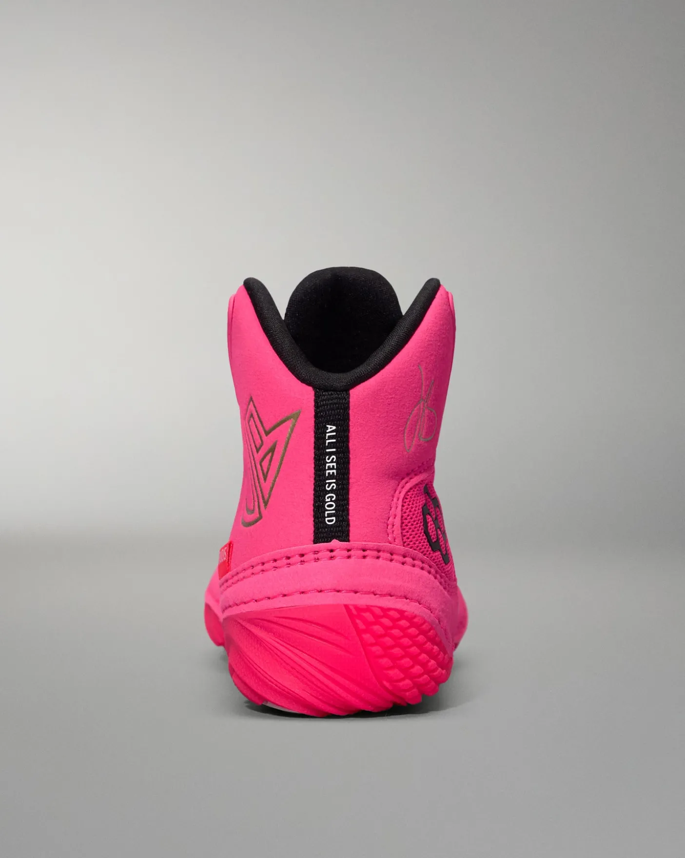 JB1 Youth Wrestling Shoes - Flamingo Pink