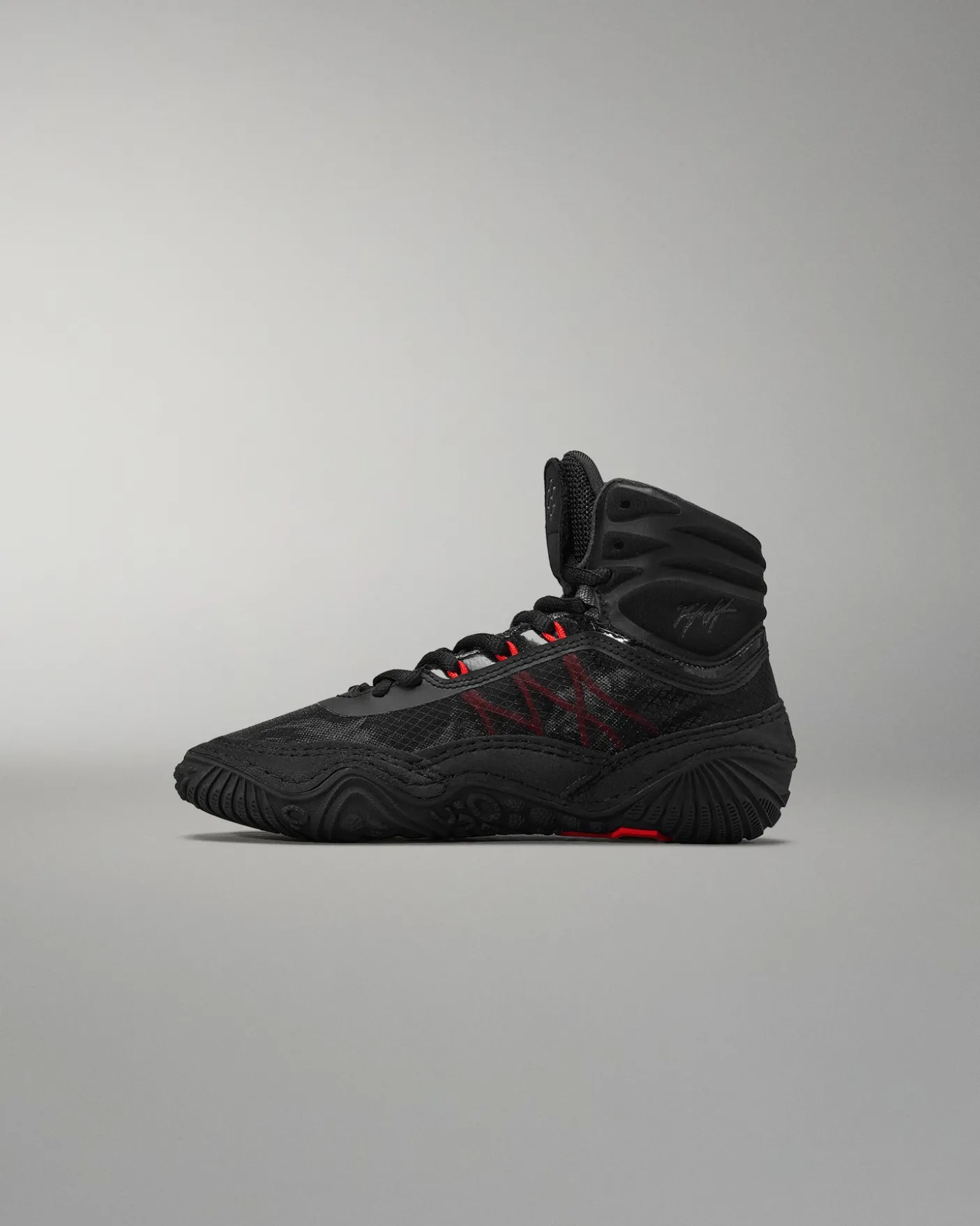 KS Infinity Edge Youth Wrestling Shoes - Carbon Black