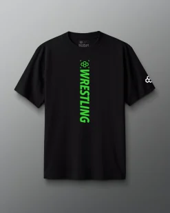 Neon Wrestling Hex Heavyweight T-Shirt