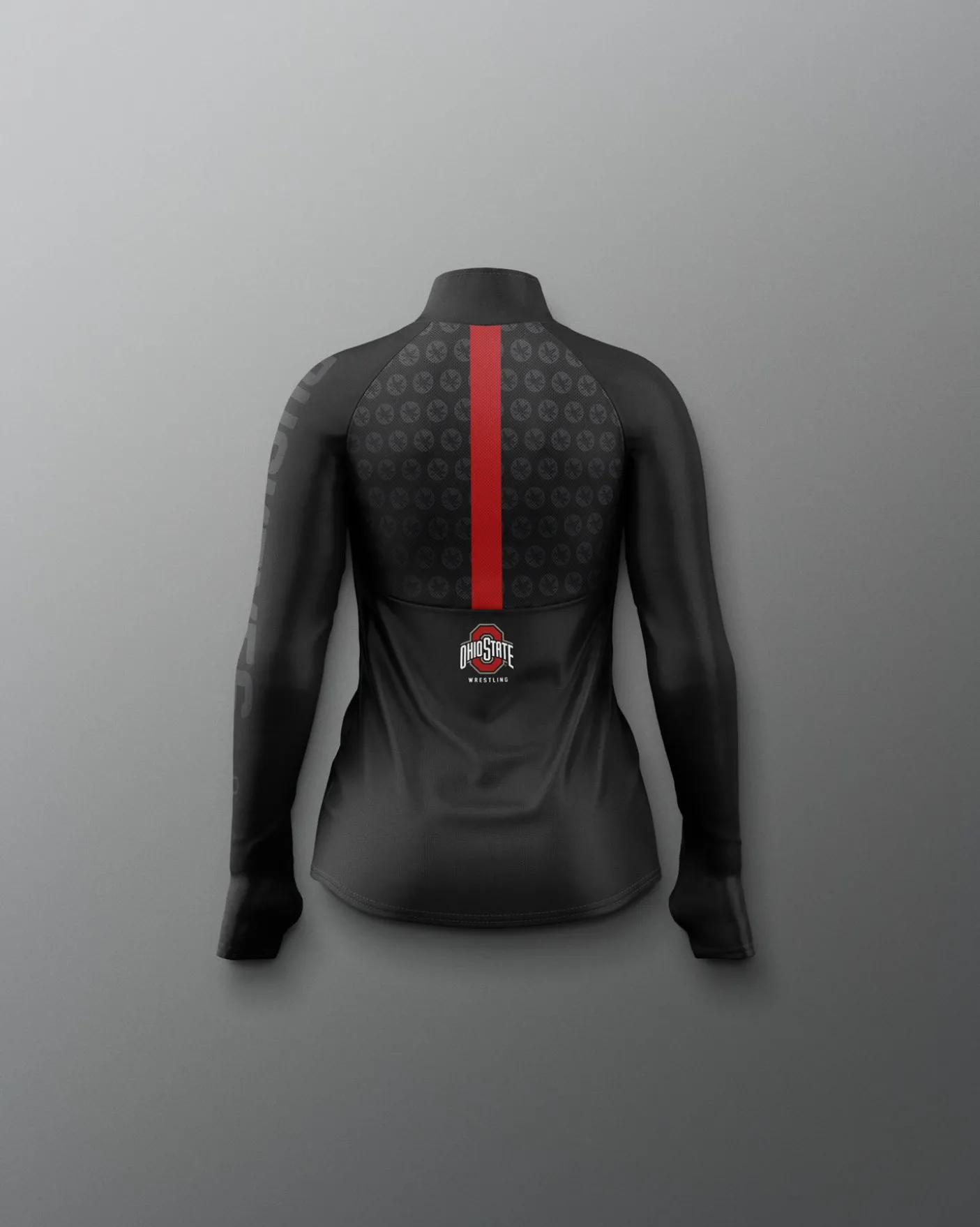 Ohio State Sublimated Girl's Quarter Zip