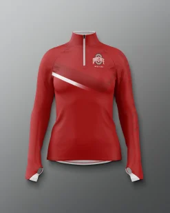 Ohio State Sublimated Women's Quarter Zip