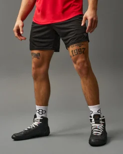 RUDIS 6" Mesh Shorts - Black