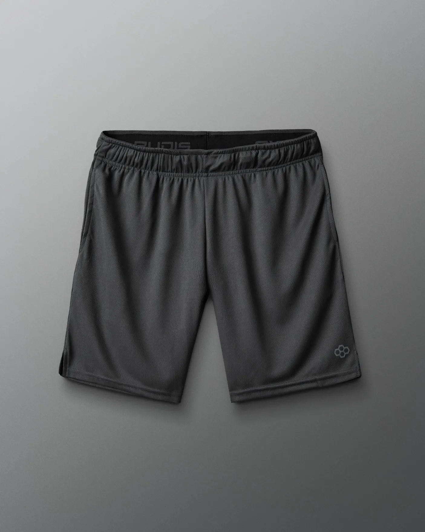 RUDIS 8" Mesh Shorts - Charcoal