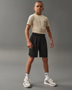 RUDIS 8" Youth Mesh Shorts - Black