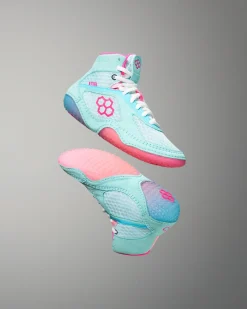 RUDIS Alpha 2.0 Youth Wrestling Shoes - Cotton Candy