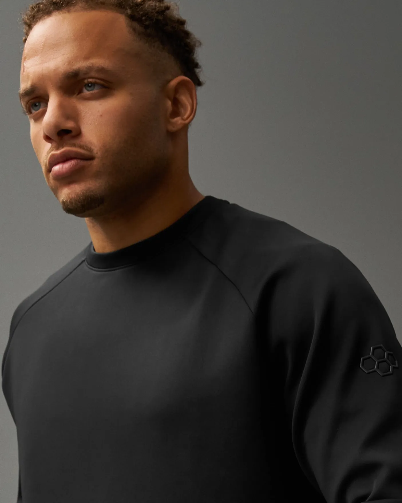 RUDIS COOL-FEEL Crewneck - Black
