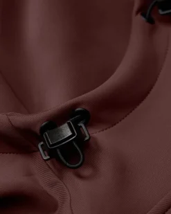 RUDIS COOL-FEEL Scuba Hoodie - Dark Clay