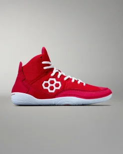 RUDIS Courage Adult Wrestling Shoes - Crimson