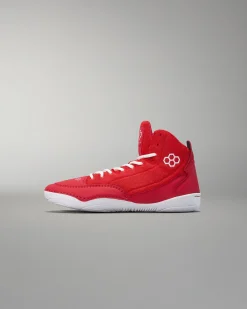 RUDIS Courage Youth Wrestling Shoes - Crimson