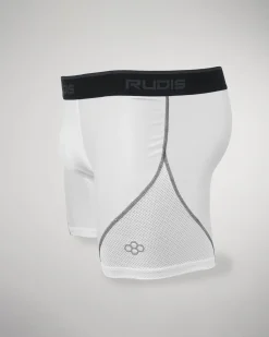 RUDIS Essential White/Gray Youth Boxer Brief