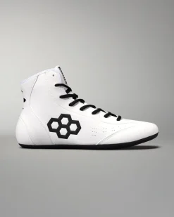 RUDIS International Adult Wrestling Shoes - White/Black