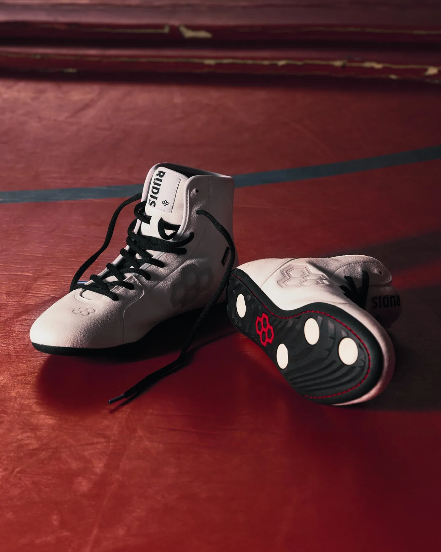 RUDIS International Adult Wrestling Shoes - White