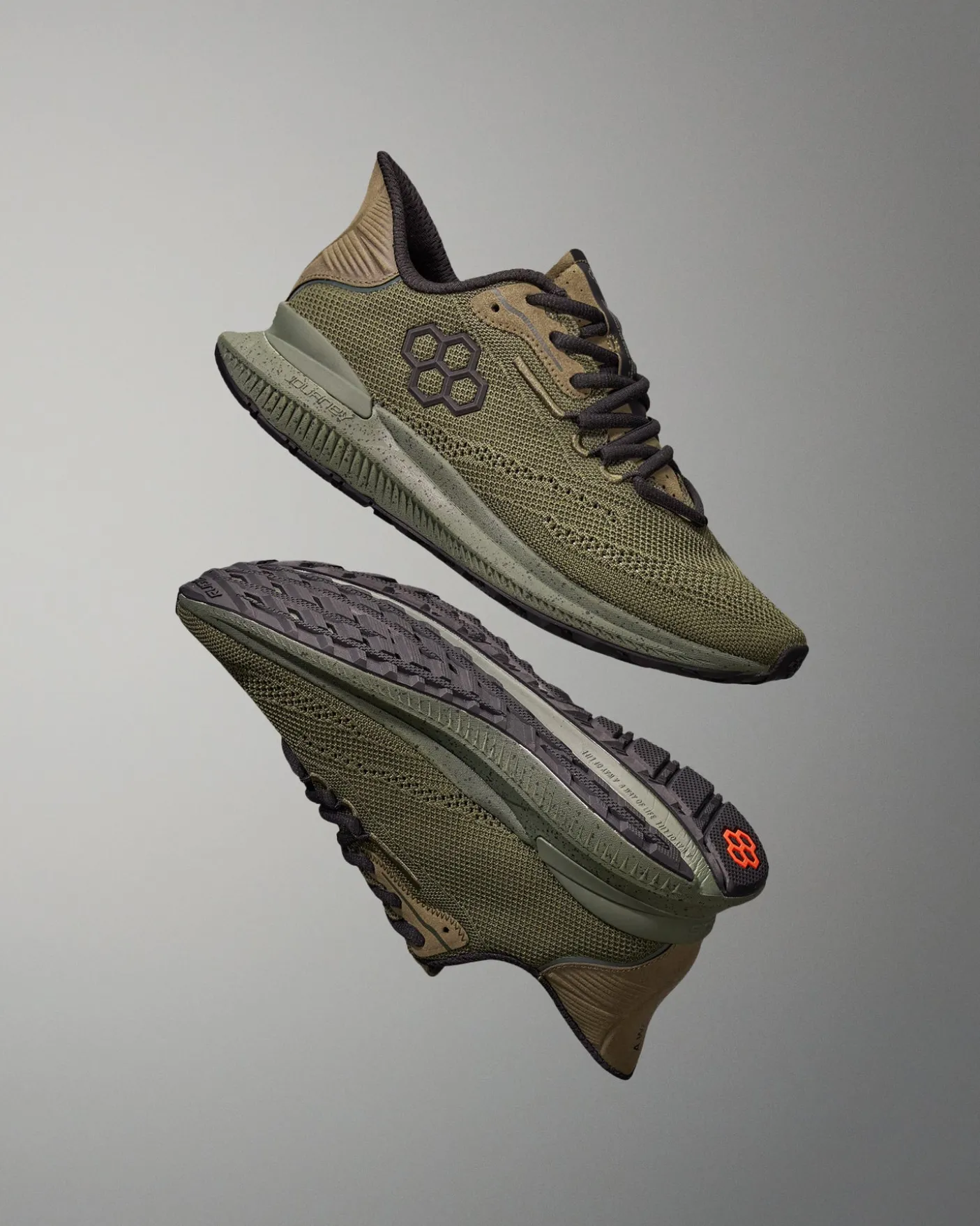 RUDIS Journey Knit Adult Training Shoes - Ranger Green