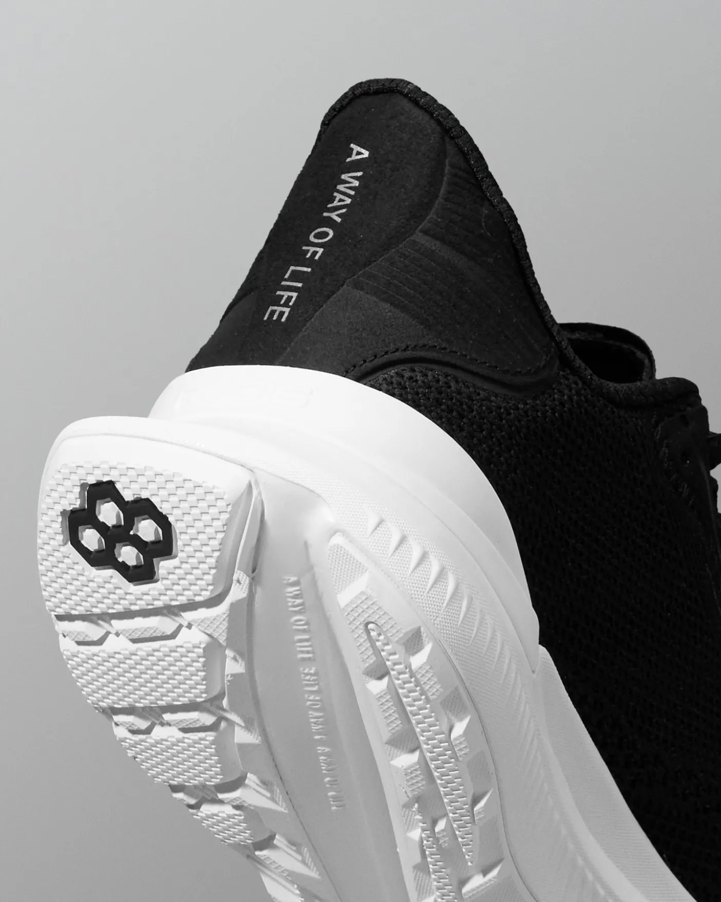 RUDIS Journey Knit Adult Training Shoes - Midnight White