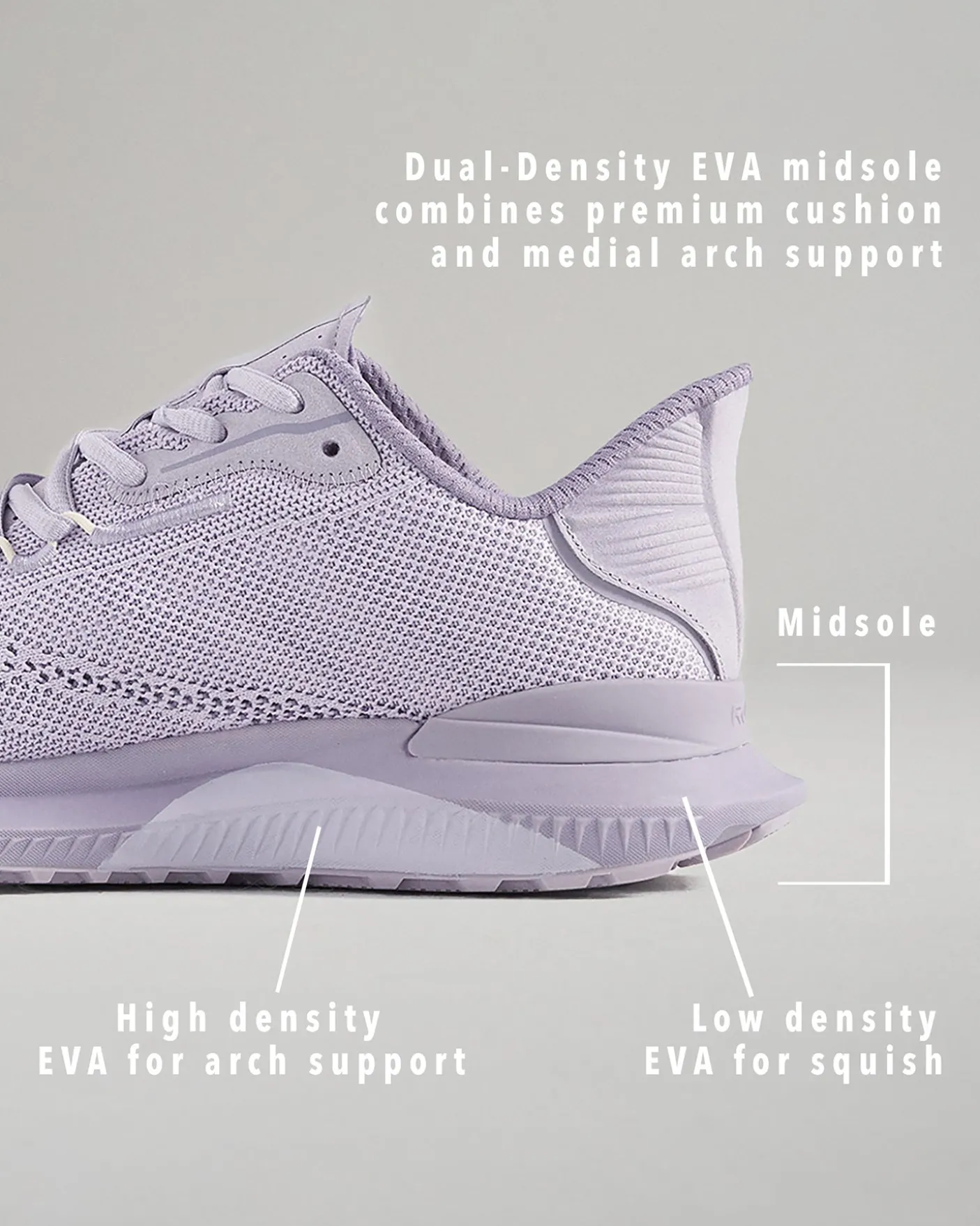 RUDIS Journey Knit Adult Training Shoes - Lavender