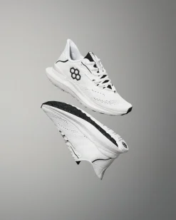 RUDIS Journey Knit Youth Training Shoes - White/Neon
