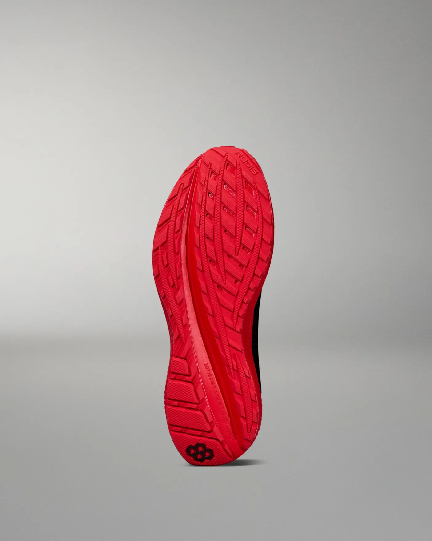 RUDIS Journey Knit Youth Training Shoes - Black/Red