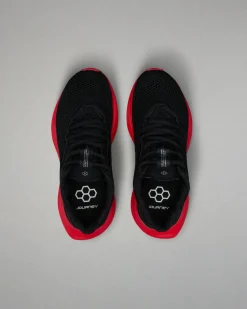 RUDIS Journey Knit Youth Training Shoes - Black/Red
