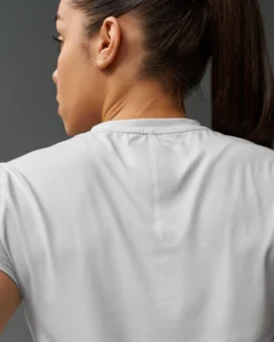 RUDIS Performance Women's V-Neck T-Shirt - Lunar Gray