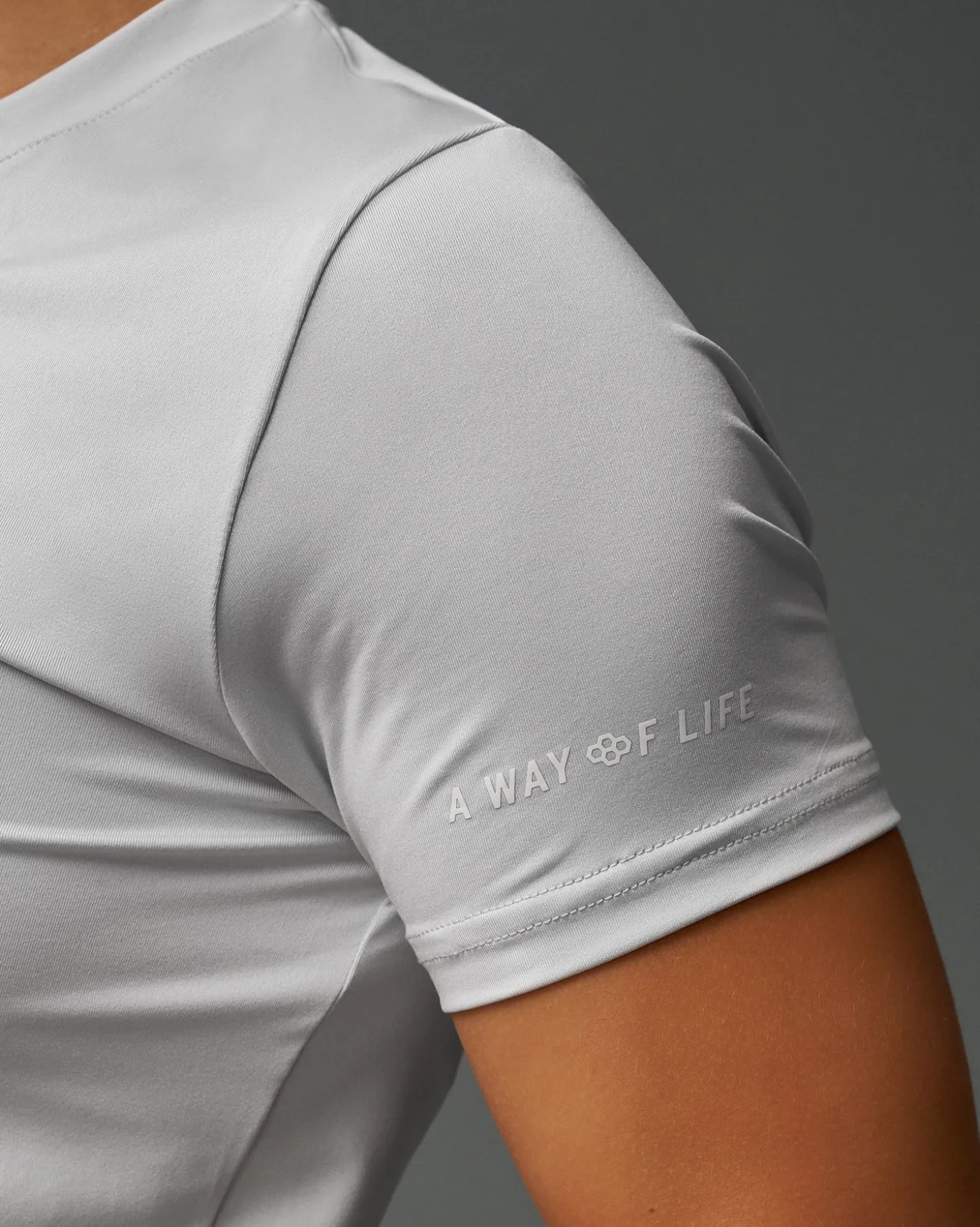 RUDIS Performance Women's V-Neck T-Shirt - Lunar Gray