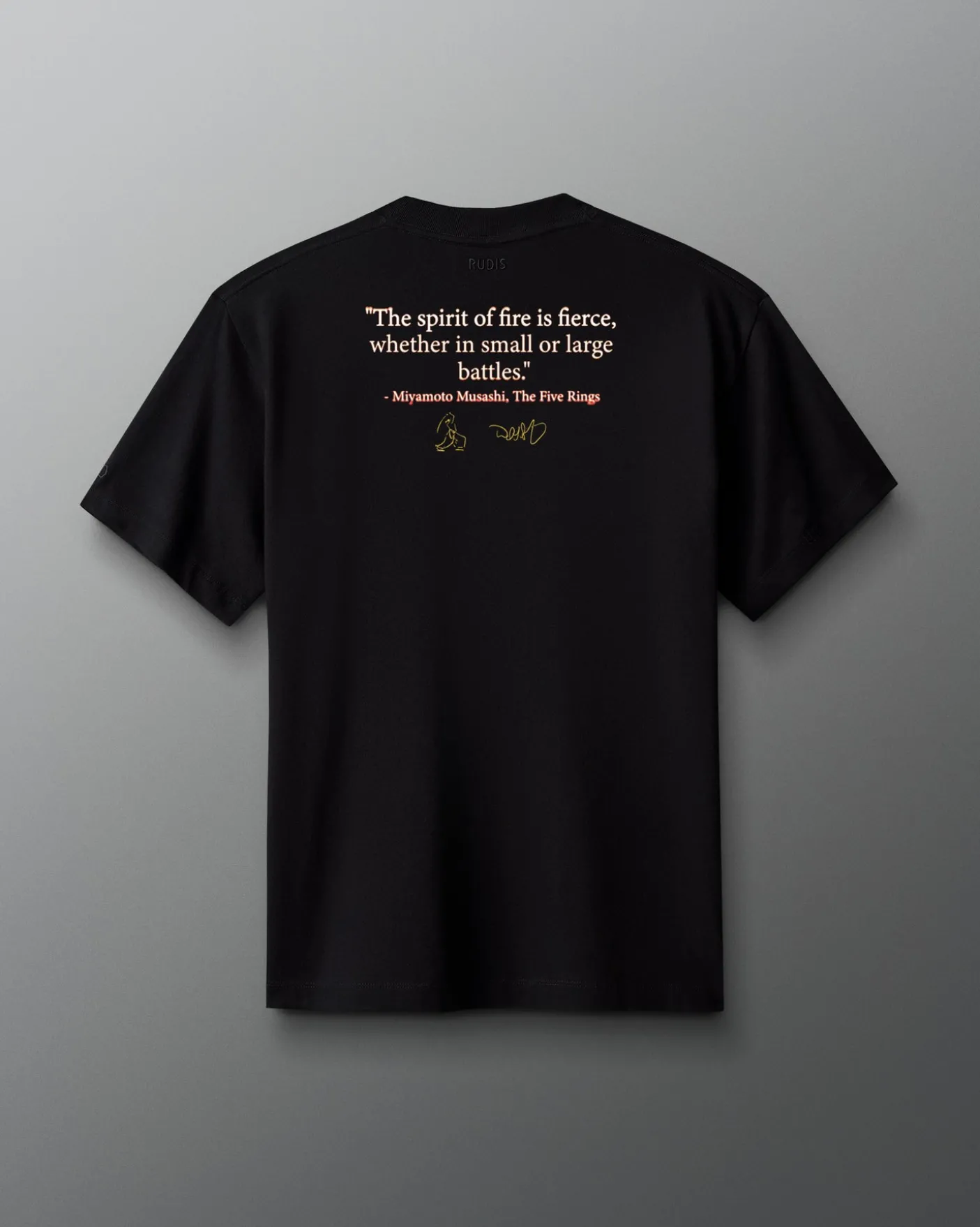 RUDIS Samurai Fire Heavyweight T-Shirt