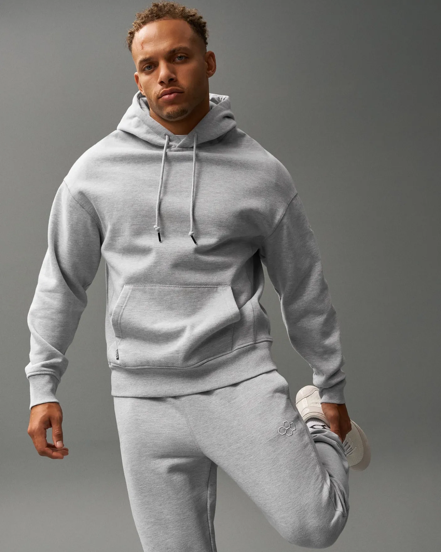 RUDIS Titan Heavyweight Fleece Hoodie - Athletic Gray
