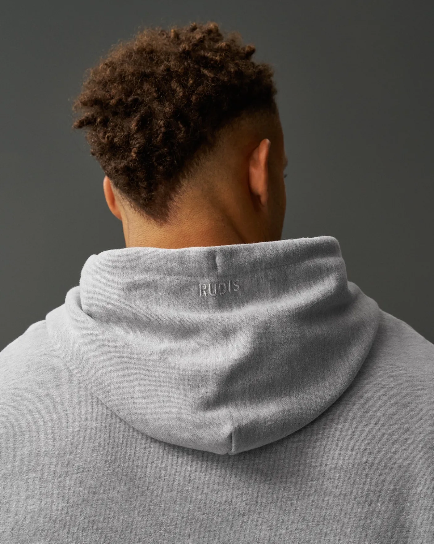 RUDIS Titan Heavyweight Fleece Hoodie - Athletic Gray
