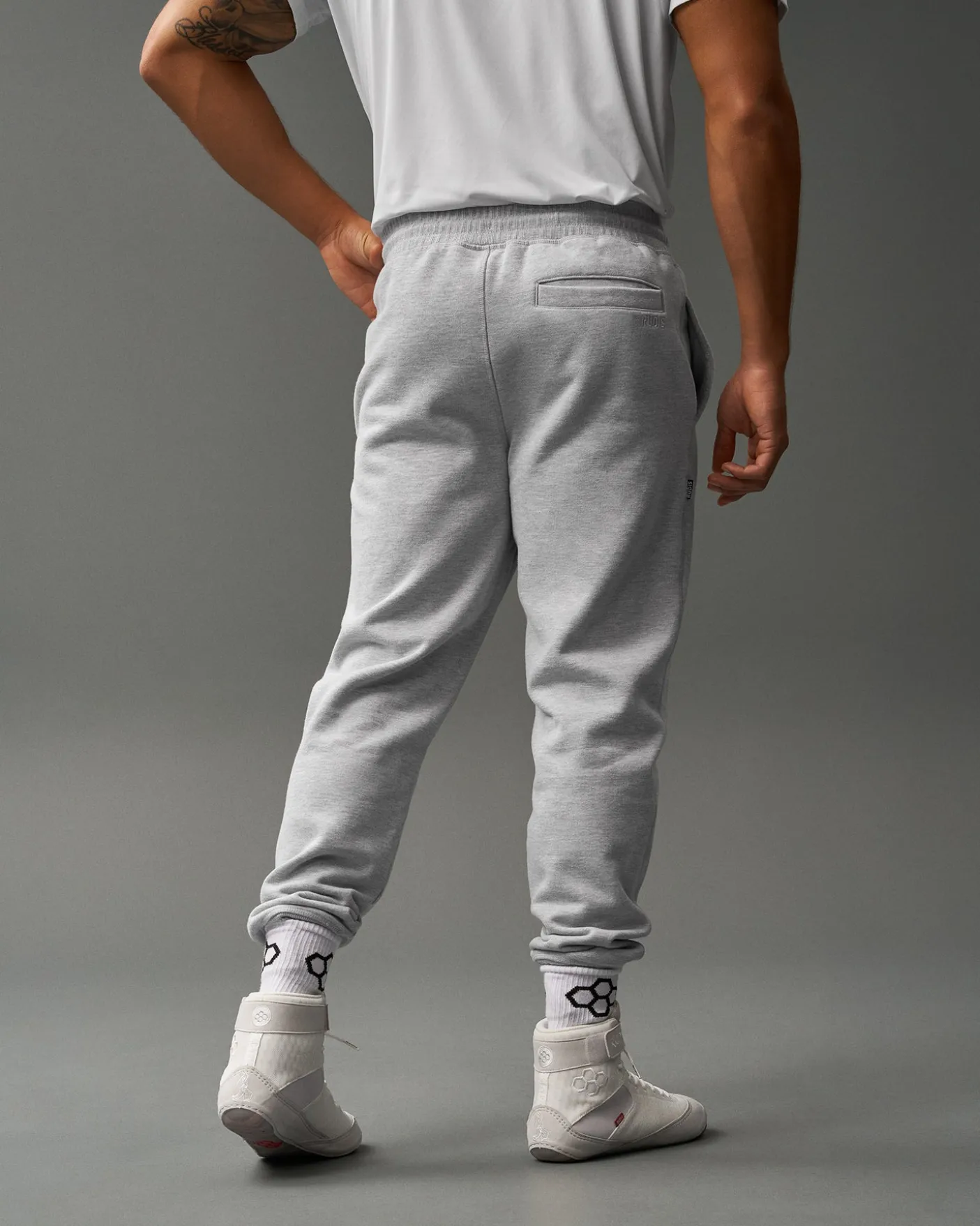 RUDIS Titan Heavyweight Fleece Gift Bundle - Athletic Grey
