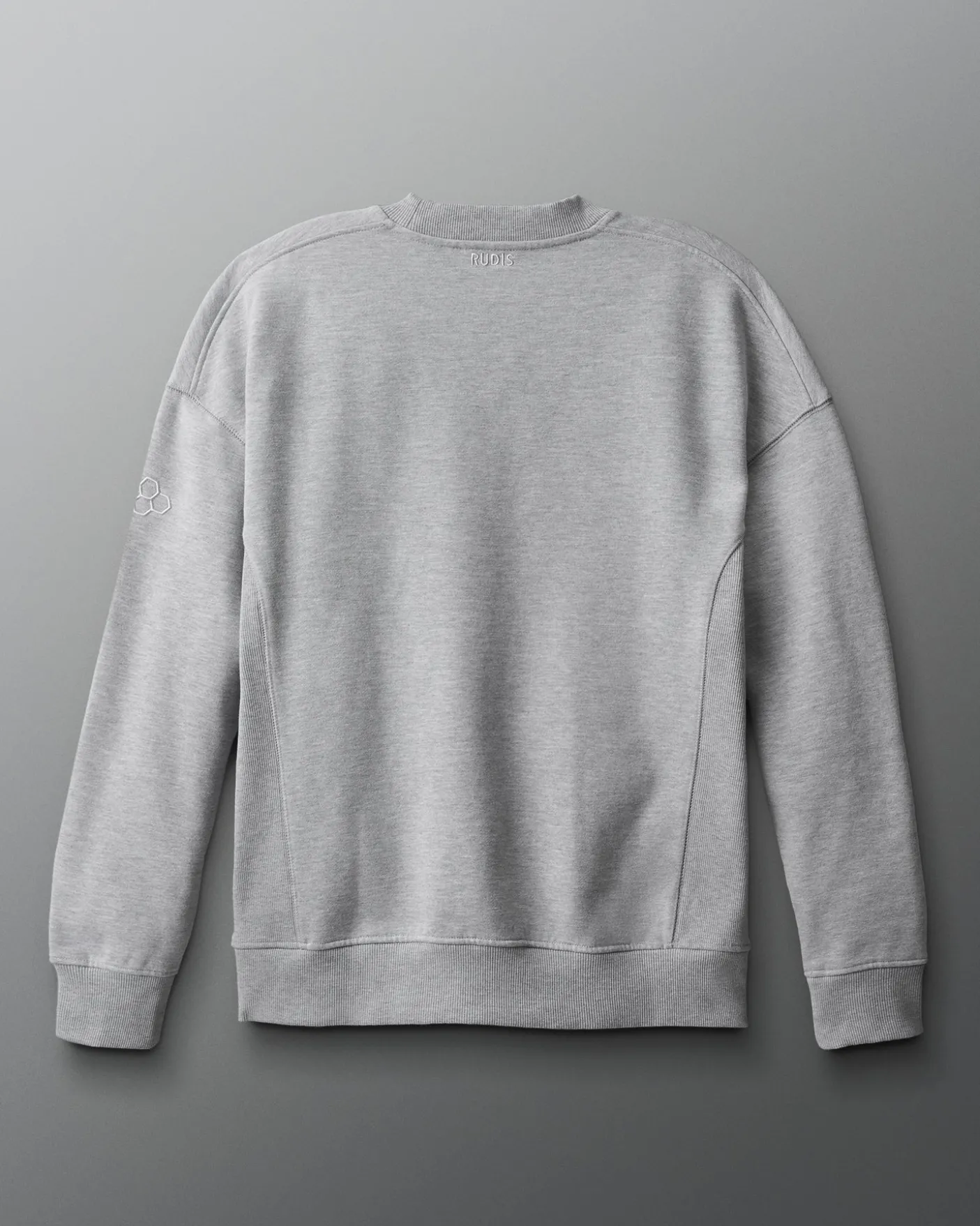 RUDIS Titan Heavyweight Fleece Crewneck - Athletic Gray