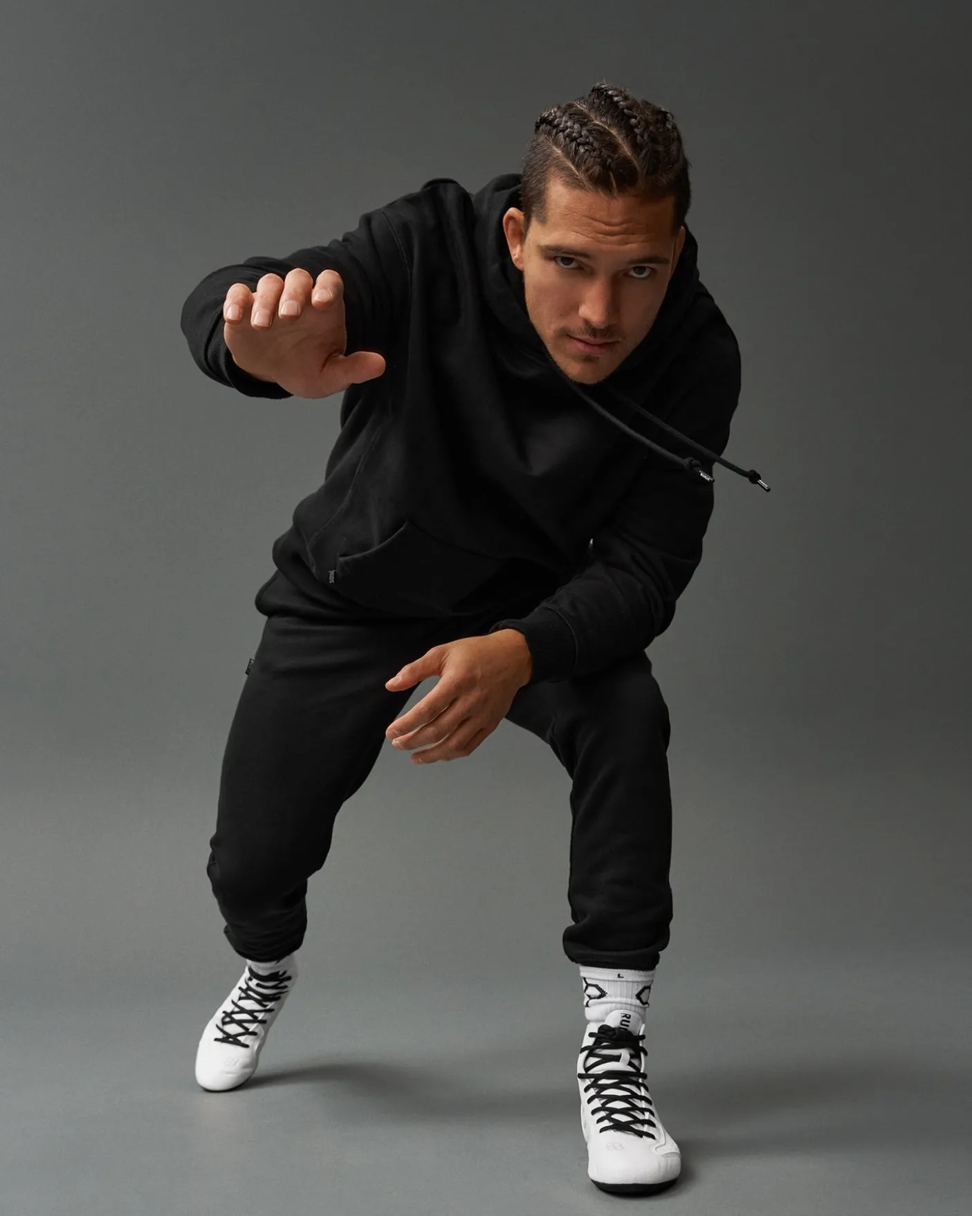 RUDIS Titan Heavyweight Fleece Hoodie - Black