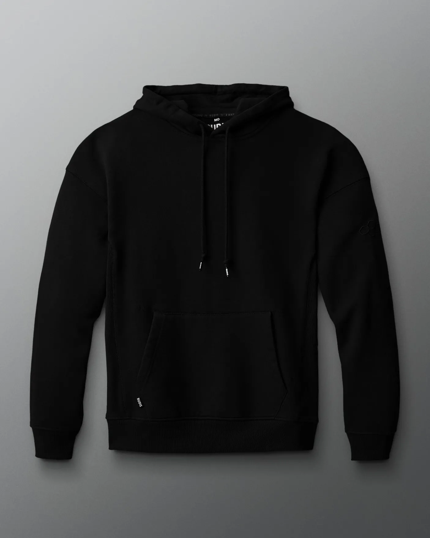 RUDIS Titan Heavyweight Fleece Hoodie - Black