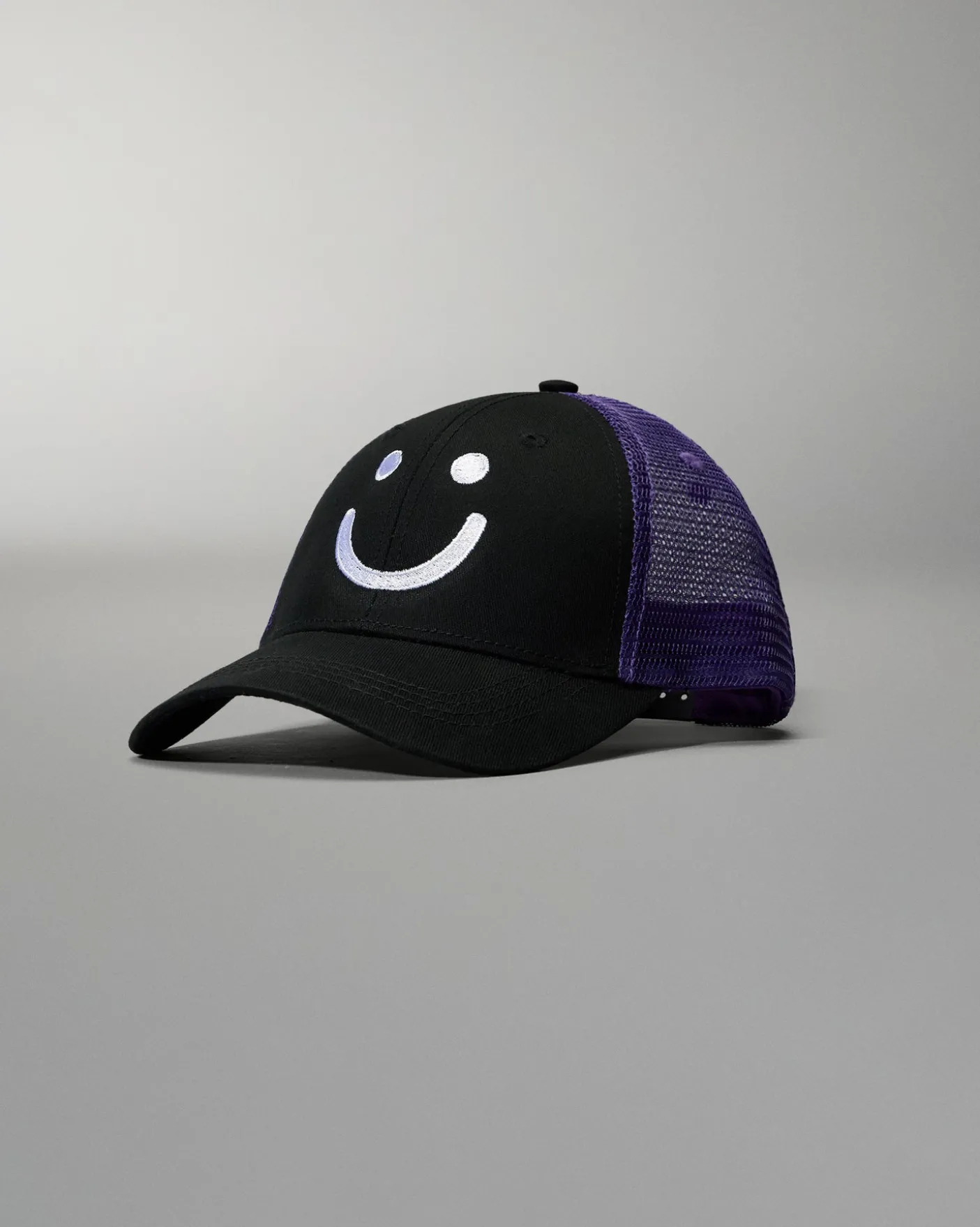 SH Smile Embroidered Trucker Hat